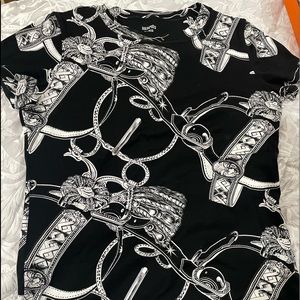 Authentic Hermes black shirt